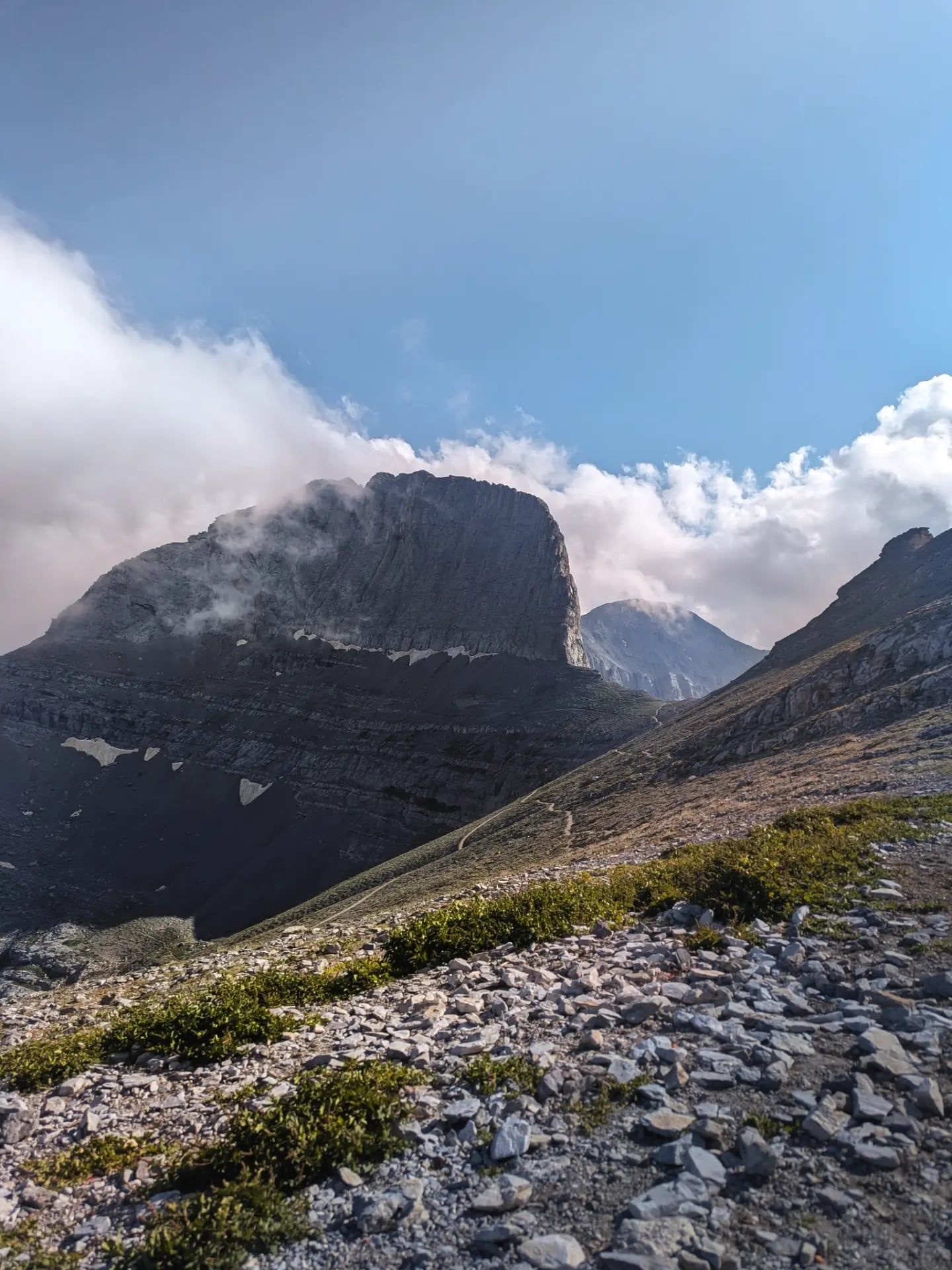 Blick auf Mount Olympus